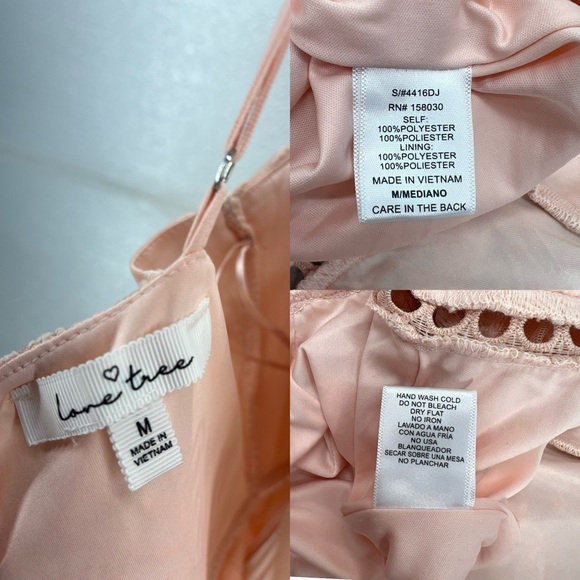 NWOT LACED CROCHET DRESS SIZE M - Picture 14 of 16